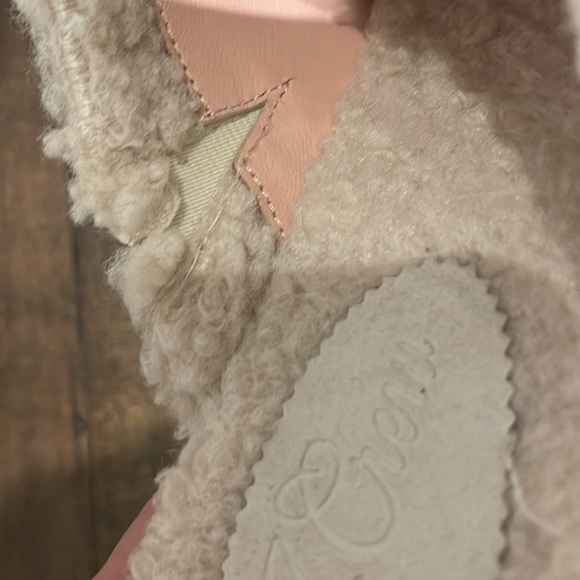 Faux fur and leather lining clogs NEW - Picture 8 of 10